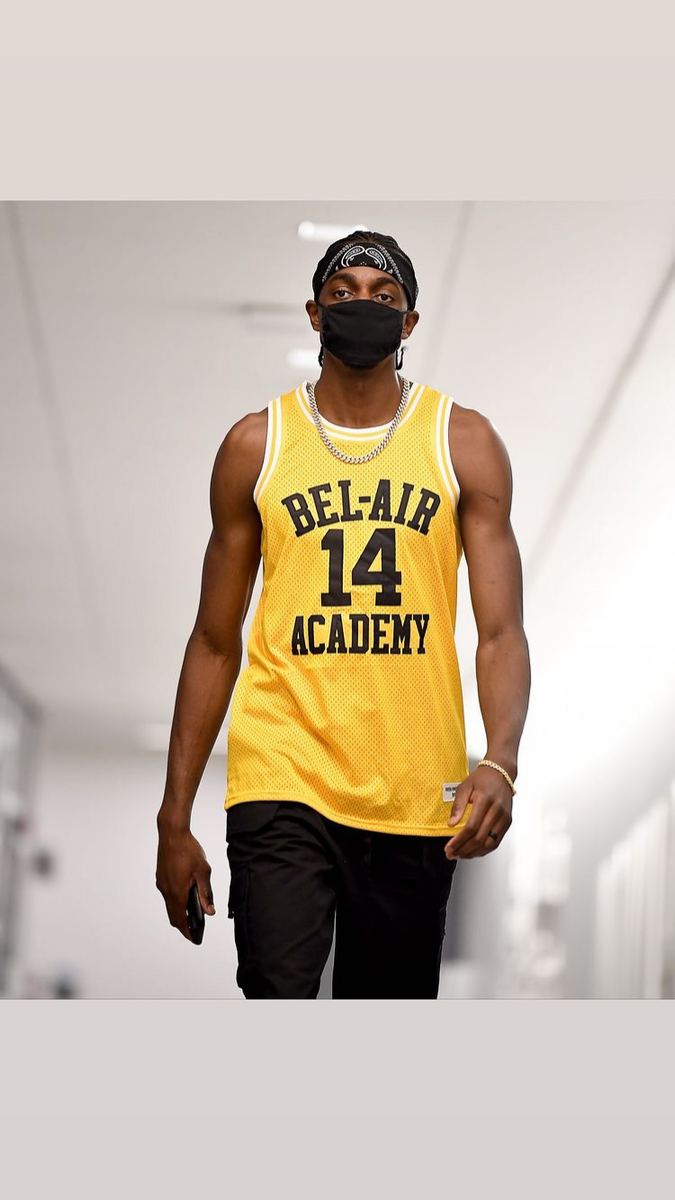 Will Smith X Bel-Air Academy Jersey (Yellow) officialsportsjunkie Will Smith X Bel-Air Academy Jersey (Yellow) officialsportsjunkie