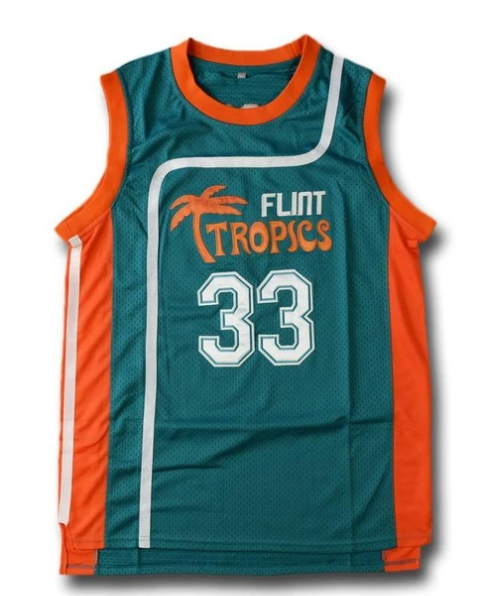 Flint Tropics Jackie Moon Semi Pro White Jersey – FansinHeaven