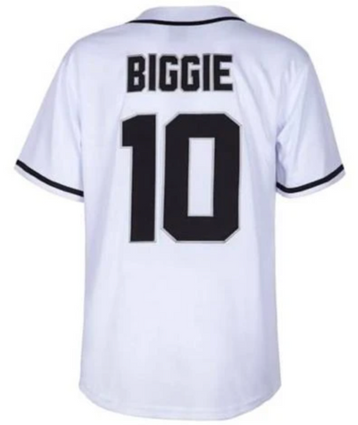 Biggie Smalls X Bad Boy Baseball Jersey (White)
