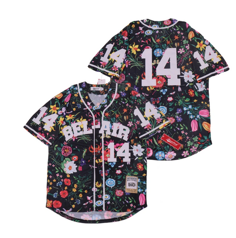 Bel Air X Baseball Jersey (Floral)