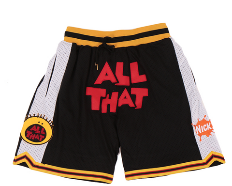 All That X Basketball Shorts (Black)