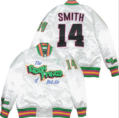 Will Smith X Varsity Jacket (White)
